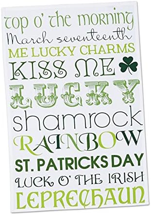 St Patricks Day 100 Cotton Kitchen Dish Towels