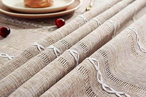 Chaussies 60x84 Inch Linen Tablecloth