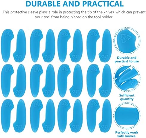 50-Piece Knife Tip Protector Set
