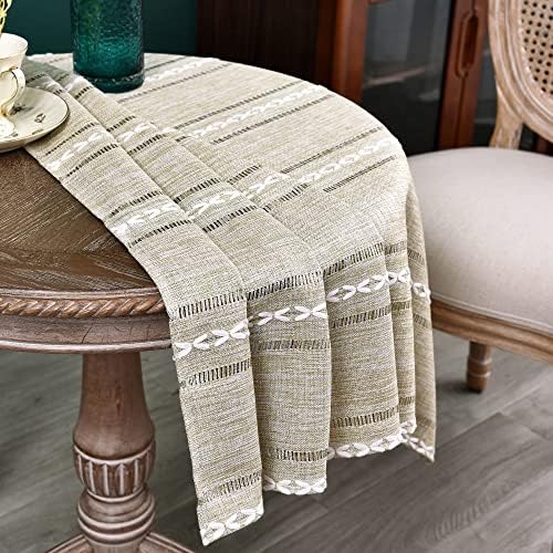 Stylish Rustic Tablecloth Yellow 36x36 inch