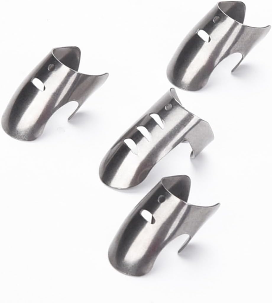Prec edge stainless steel finger protectors for cutting