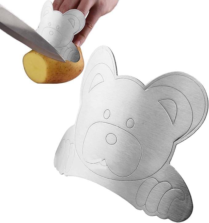 Durable Stainless Steel Finger Guard for Kitchen Safety