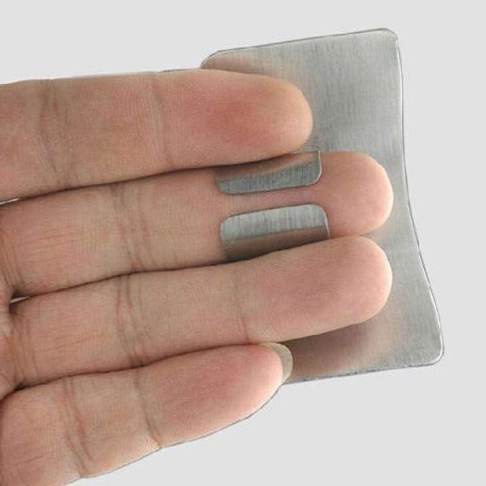 Stainless Steel Ergonomic Finger Guards for Safe and Durable Hands Protection