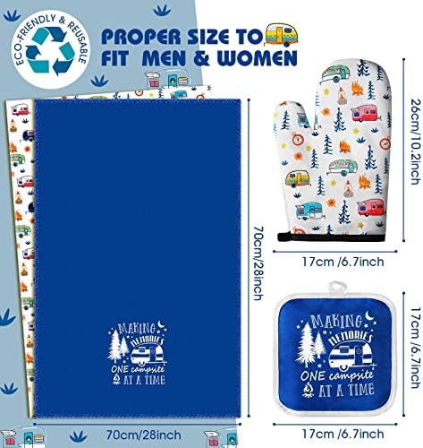 4-Piece Camping Set Making Camp memories Soft Stylish