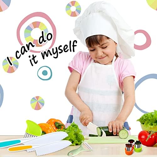 TAORISH 9 Pcs Kids Kitchen Knife Set KS