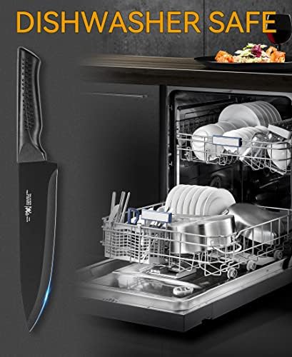 Hundop 15-Piece Kitchen Knife Set Durable Rugged Kitchen Knives