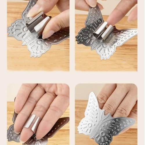 Durable Stainless Steel Finger Guard for Kitchen Safety