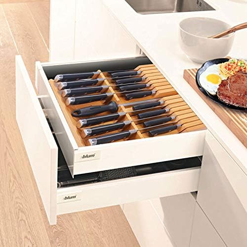 Utoplike In-Drawer Knife Block Set Reduces Clutter
