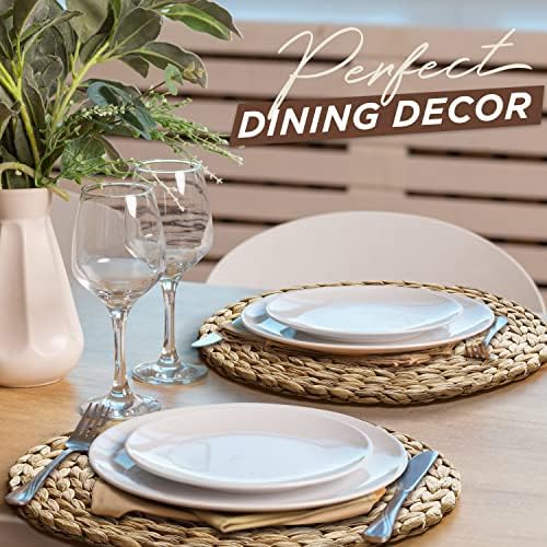 Natural Boho-Styled Wicker Placemats for Your Table