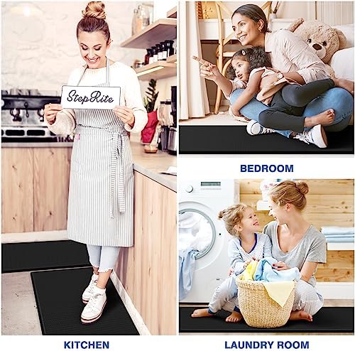 StepRite Anti-Fatigue Kitchen Mats Perfect for Standing Cleaning