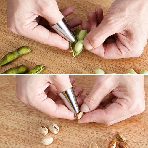 Stainless Steel Finger Protector Adjustable for Cutting Knives