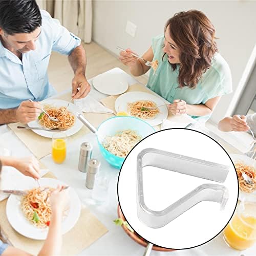 24 Transparent Plastic Tablecloth Clips Set for Home Outdoor