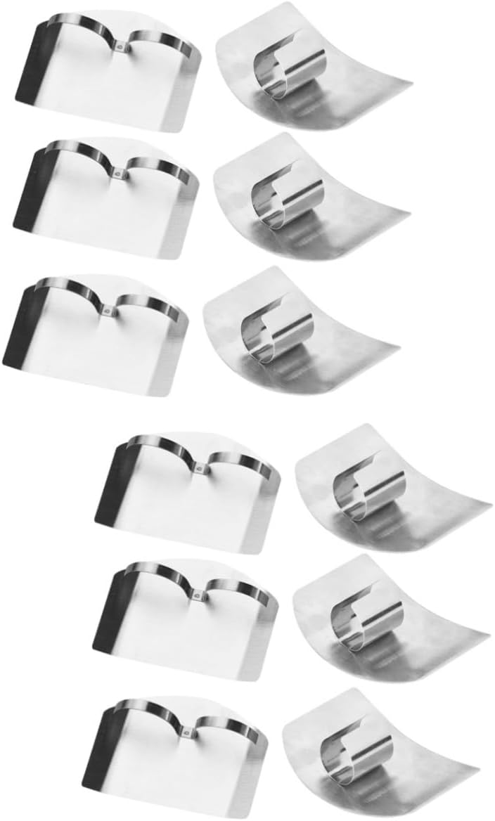 Sharp Durable 12-Piece Stainless Steel Cutting Guard