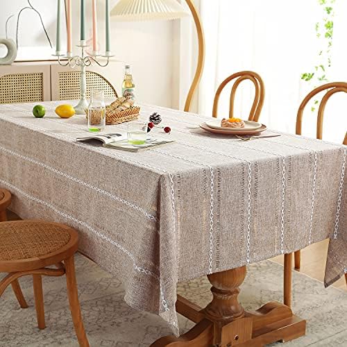 Chaussies 60x84 Inch Linen Tablecloth