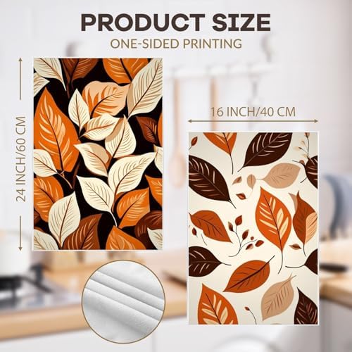 Oeuct - Autumn Sticker Towels 4pc Set
