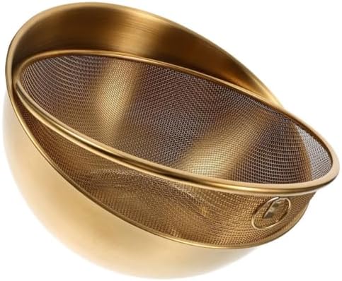 Rice Strainer 304 Stainless Steel Colander Set