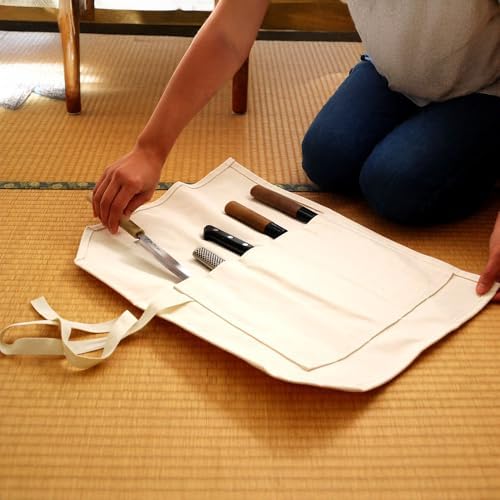 Durable Canvas Knife Pocket for Chefs Knives