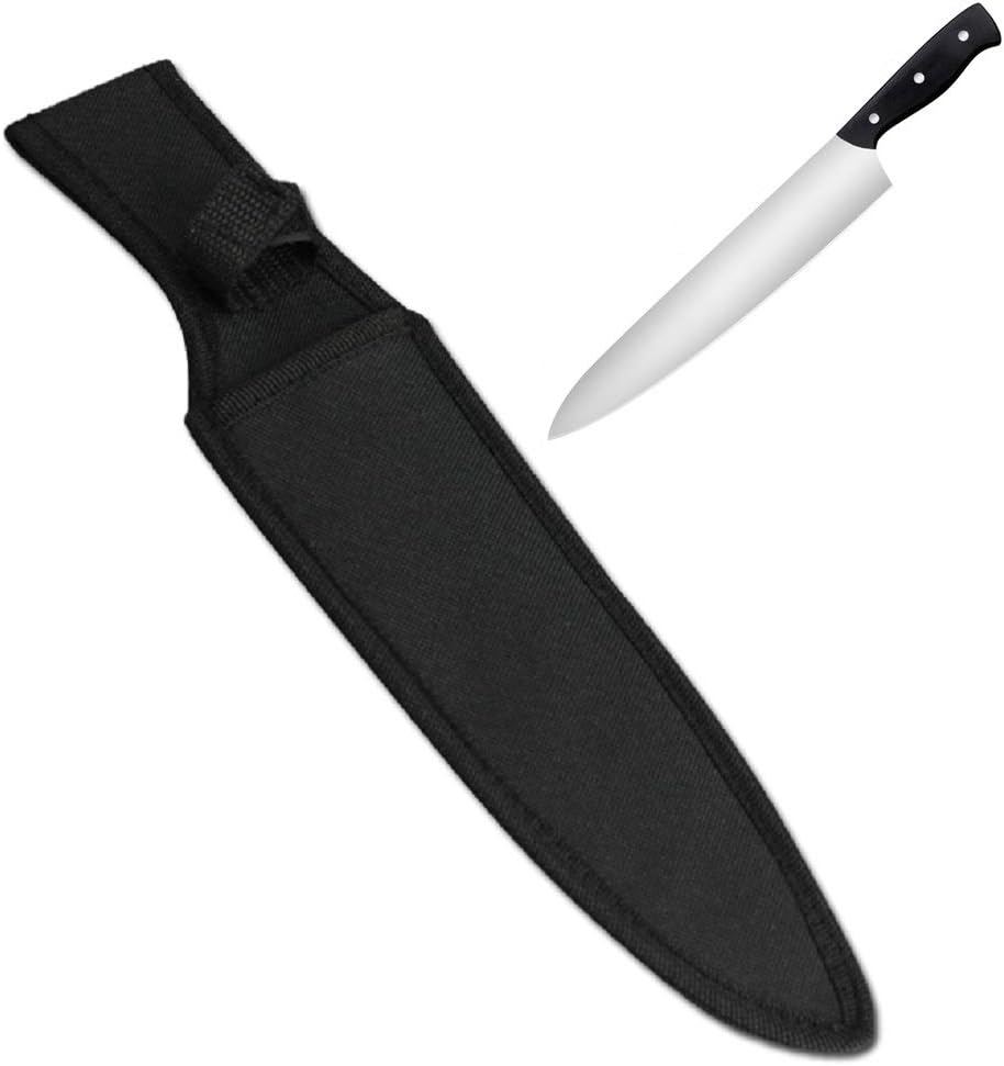 1112 Chef Knife Sheath Black Nylon
