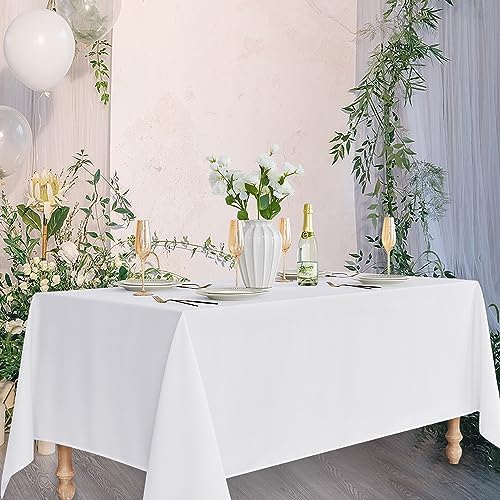 Fitable White Tablecloths 70x120