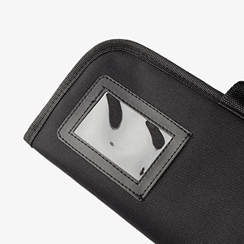 5-Pocket Chefs Knife Roll 600D Nylon Lined Perfect for Professional Carry