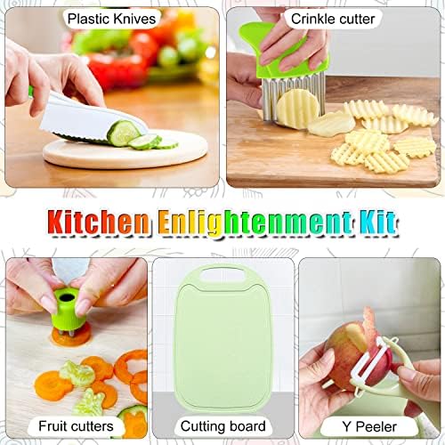 TAORISH 9 Pcs Kids Kitchen Knife Set KS