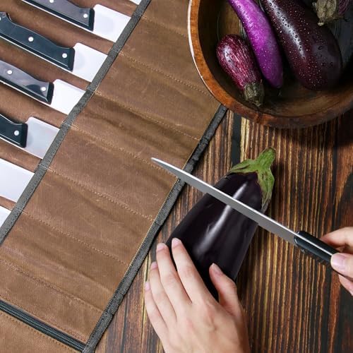 QEES Chef Knife Roll Bag