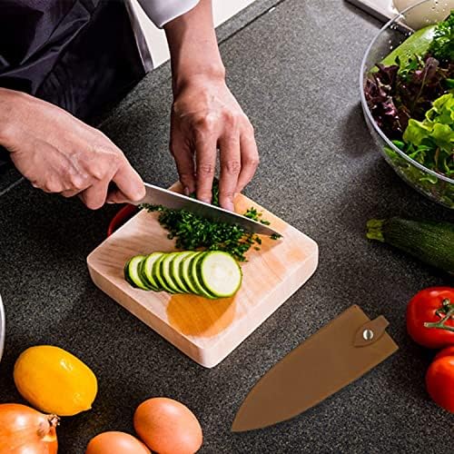 Sturdy Cowhide Leather Chef Knife Guard with Belt Loop