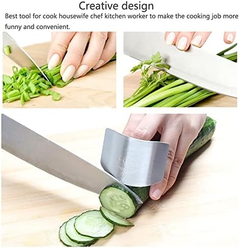 Stainless Steel Finger Guards for Cooking Safe Protection for Hands
