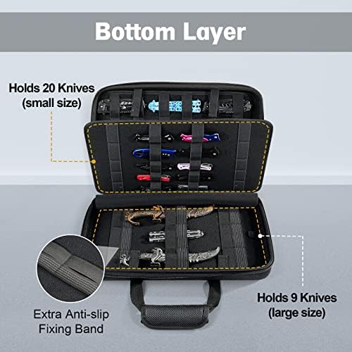 ProCase Knife Display Case - Sturdy Durable EDC Organizer