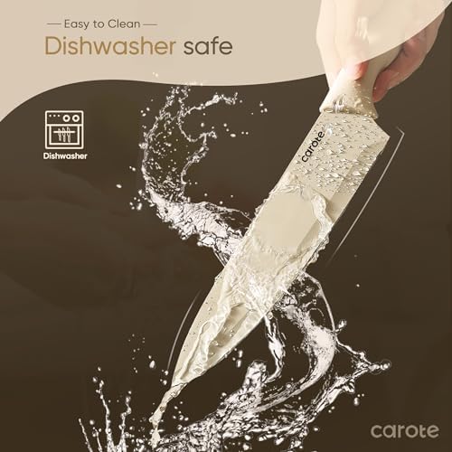 Razorsharp 12-Piece Set Stainless Steel with Ceramic Coating Ergonomic Handle