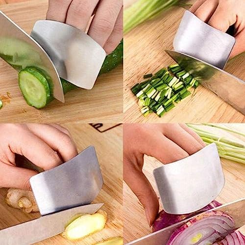Stainless Steel Ergonomic Finger Guards for Safe and Durable Hands Protection