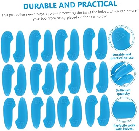 50-Piece Knive Tip Protector - Protects Edges Sharpens Like New