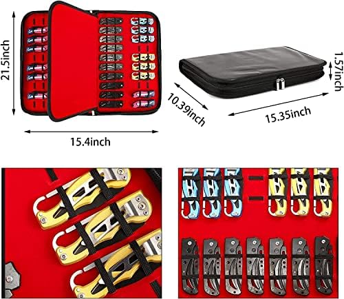 HERSENT Pocket Knife Storage Case