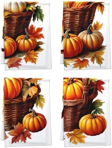 Fall Kitchen Dish Towels Set