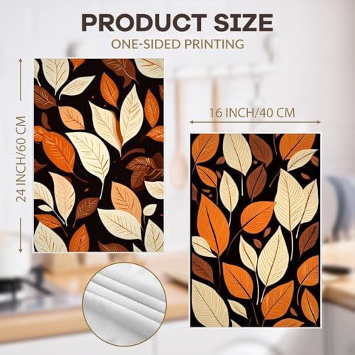 Oeuct - Autumn Sticker Towels 4pc Set