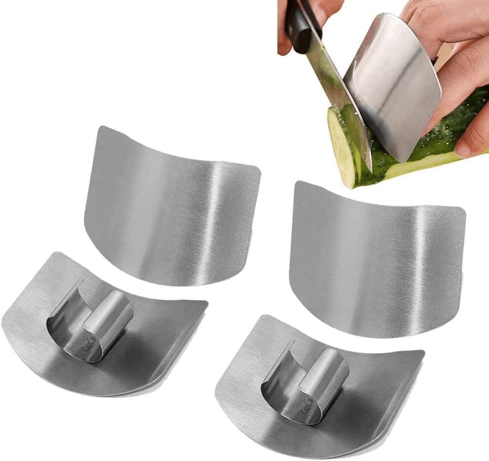 4-Piece Stainless Steel Finger Guards