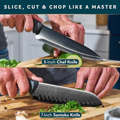 Ergonomic Kitchen Knife Set