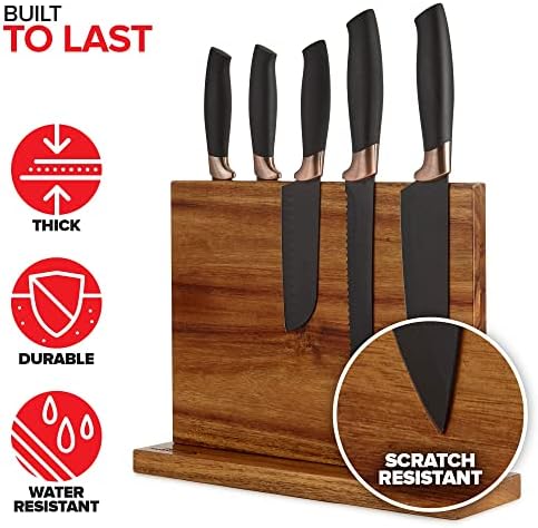 Modern Innovations Magnetic Knife Block Double-Sided Magnet Knife Holder