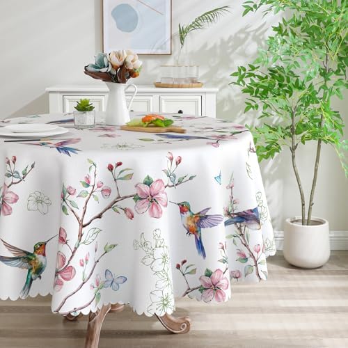 Elegant Spring Tablecloth 70in