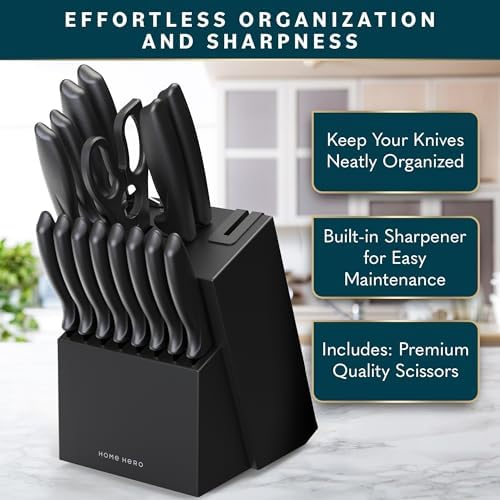 Ergonomic Kitchen Knife Set