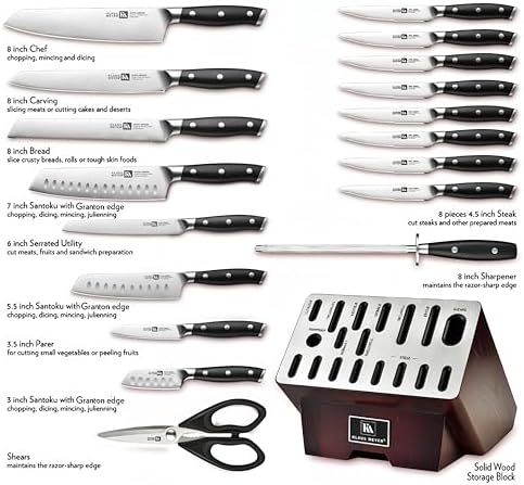 StHL 19-Piece Knife Block Set