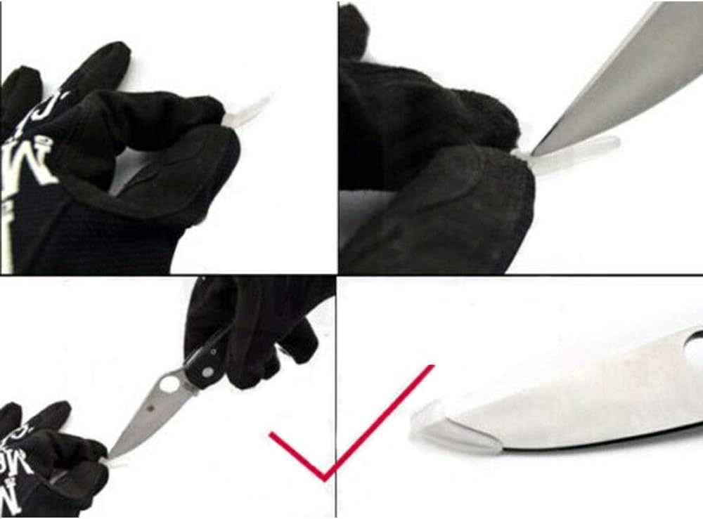 20Pcs Plastic Knife Tip Protector Set 08-3mm Blade Protection