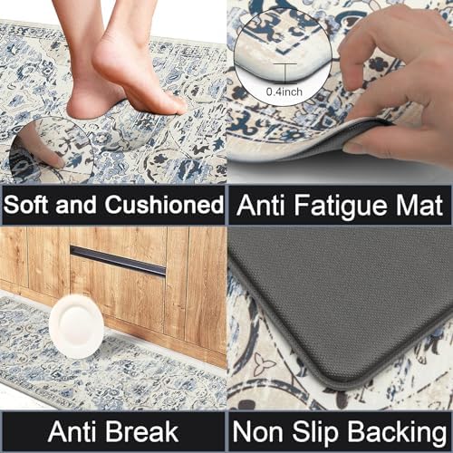 Anti Fatigue Kitchen Mats Set