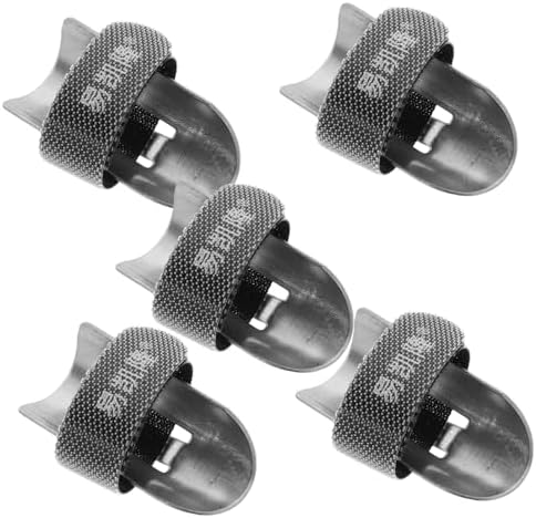 3pc Stainless Steel Finger Guards for Cutting Food Kitchen Sewing Use TopperFun