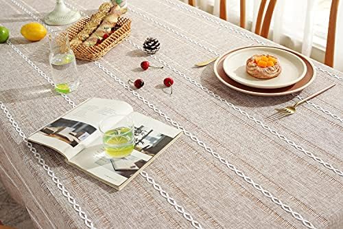 Chaussies 60x84 Inch Linen Tablecloth