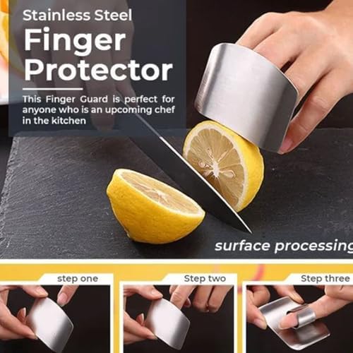 Stainless Steel Finger Protectors for Cooking