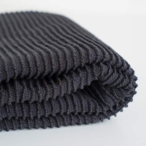 Ripple Kitchen Towel Set 2 Piece Black
