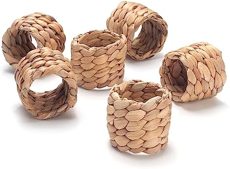 Stunning Handmade Napkin Rings Set for Threads