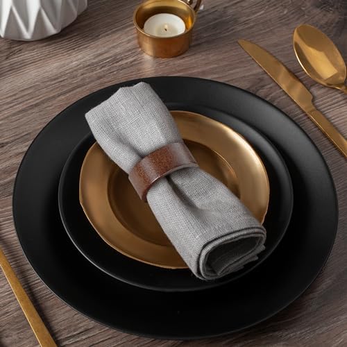 Set of 12 Napkin Rings Handmade Wooden Napkins Stand