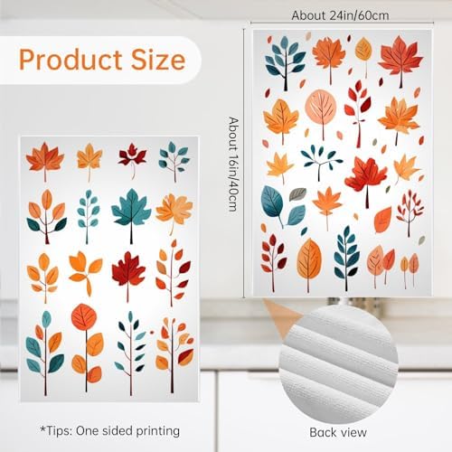 Fall Leaves Kitchen Towels Set
